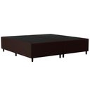 Ver imagem 6 de Base Cama Box Casal Queen 158cm Bipartido Hit I02 Corano Marrom - Mpozenato