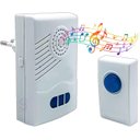 Ver imagem 1 de Campainha Wireless Resistente Água Sem Fio Residencial