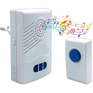 Campainha Wireless Resistente Água Sem Fio Residencial