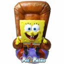 Ver imagem 1 de ENFEITE TURMA DO BOB ESPONJA NO SOFÁ ( SBR20 ) 12CM - UN