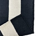 Ver imagem 2 de Tapete Tear 148x186 Algodão Preto Cru