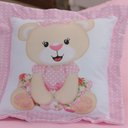 Ver imagem 3 de Kit Cobre Leito Solteiro Colcha Stitch e Angel Infantil 4 Peças:princesa Ursa Rosa