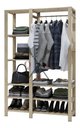 Ver imagem 1 de Arara Closet Pinus Industrial 8 Prateleiras Cor Technox Marrom