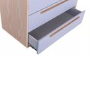 Ver imagem 4 de Cômoda Infantil Canto Redondo Coleção Wave Divicar