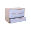 Ver imagem 3 de Cômoda Infantil Canto Redondo Coleção Wave Divicar