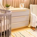 Ver imagem 5 de Cômoda Infantil Canto Redondo Coleção Wave Divicar