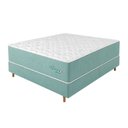 Ver imagem 1 de Cama Box King + Colchão Molas Ensacadas Topazio Opera 198x200x55cm