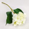 Hortência Branca 48x18cm Haste Flor Planta Artificial - 7