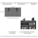 Ver imagem 4 de Aparador Buffet 4 portas Viena Multimóveis