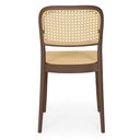 Ver imagem 6 de Conjunto Mesa de Jantar Redonda Imperial 70cm Branca com 4 Cadeiras Roma - Marrom