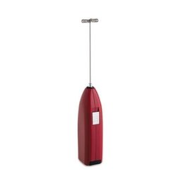 Mini Mixer Elétrico Inox Misturador Shake Café wheyprotein Nome do desenho:Geométrico;Cor:Vermelho - 1