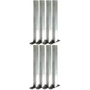 Ver imagem 7 de Cerca concertina simples inox 30cm 20 metros com kit