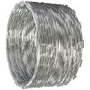 Ver imagem 3 de Cerca concertina simples inox 30cm 20 metros com kit
