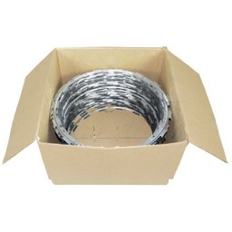 Cerca concertina simples inox 30cm 20 metros com kit - 8
