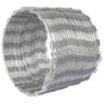 Cerca concertina dupla clipada galvanizada 45cm 12 metros - 3