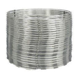 Cerca concertina dupla clipada galvanizada 45cm 12 metros - 1