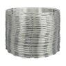 Cerca concertina dupla clipada galvanizada 45cm 12 metros - 1