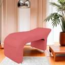 Ver imagem 7 de Maca Estofada Julia para Estetica Facial Sombrancelha e Cilios Suede Cor Rose