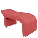 Ver imagem 6 de Maca Estofada Julia para Estetica Facial Sombrancelha e Cilios Suede Cor Rose