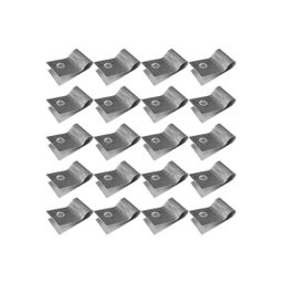 Cerca concertina dupla clipada galvanizada 40cm 20 metros - 7
