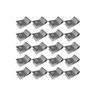 Cerca concertina dupla clipada galvanizada 40cm 20 metros - 7