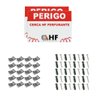 Cerca concertina dupla clipada galvanizada 40cm 20 metros - 5