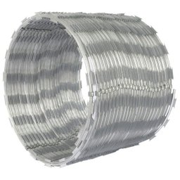 Cerca concertina dupla clipada galvanizada 40cm 20 metros - 1