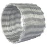 Cerca concertina dupla clipada galvanizada 40cm 20 metros - 1