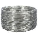 Ver imagem 3 de Cerca concertina simples inox 30cm 10 metros com kit