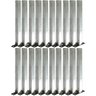 Cerca concertina simples galvanizada 45cm 60 metros com kit - 8