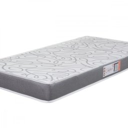 Colchão Solteiro Hellen Espuma D33 Pro Confort 78x188x12cm Cinza - 2 Colchão Solteiro Hellen Espuma D33 Pro Confort 78x188x12cm Cinza - 2