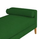 Ver imagem 2 de Recamier Berlim 1,20m Suede Verde - Inova Decorações