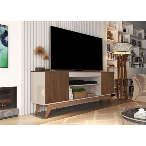 Rack Malibu Germai Off White/freijó