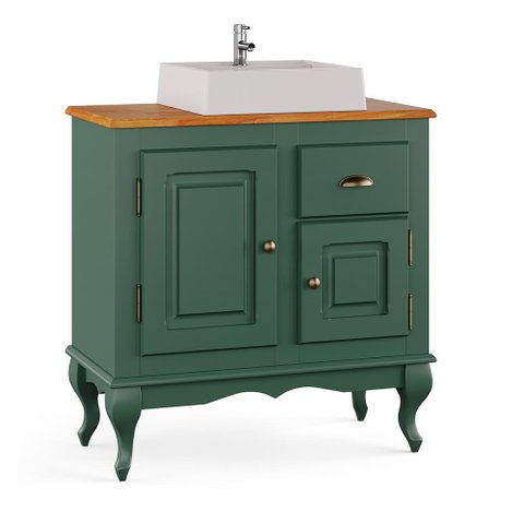 Balcão Lavabo 0,80m com Cuba - 3065