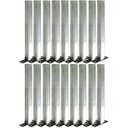 Ver imagem 7 de Cerca Concertina Simples Galvanizada 45cm 50 Metros com Kit