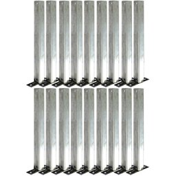 Cerca Concertina Simples Galvanizada 45cm 50 Metros com Kit - 7