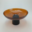 Ver imagem 2 de Centro de Mesa Fruteira Decorativo Home&co com Pe Vidro 17x30x30cm Marrom