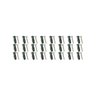 Cerca concertina simples galvanizada 45cm 30 metros com kit - 9