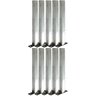 Cerca concertina simples galvanizada 45cm 30 metros com kit - 6