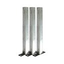 Ver imagem 6 de Cerca concertina simples galvanizada 45cm 15 metros com kit