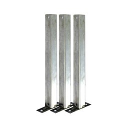Cerca concertina simples galvanizada 45cm 15 metros com kit - 5
