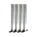 Ver imagem 5 de Cerca concertina simples galvanizada 45cm 10 metros com kit
