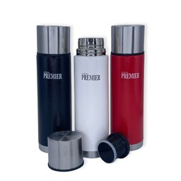 Garrafa Térmica Aço Inox Água Gelada - PRETA - 1