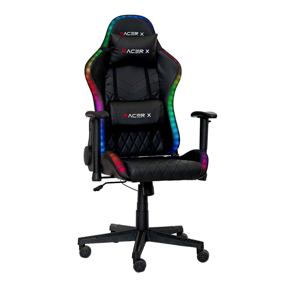 Cadeira Gamer Racer X Reclinavel Hype com Led RGB - 1