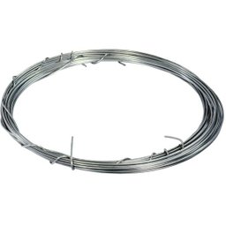 Cerca concertina simples galvanizada 30cm 05 metros com kit - 6