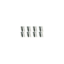 Cerca concertina simples galvanizada 30cm 05 metros com kit - 8