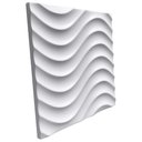 Ver imagem 5 de Forma 3D Gesso e Cimento ABS 1mm - Dunes 30x30 cm