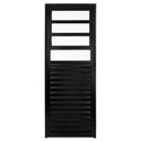 Ver imagem 1 de Porta de Aluminio Basculante Esquerda Linha Premium:2,10 X 0,80/preto