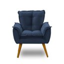 Ver imagem 5 de Kit 2 Poltronas Opala Luxo Azul - Adonai Estofados