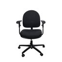 Ver imagem 2 de Cadeira Escritório Giroflex Polytrop Diretor Usada Cor:preto